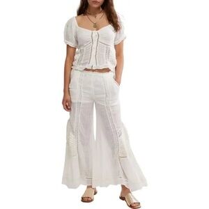 Free People Bali Alana Top & Pant Set B1376